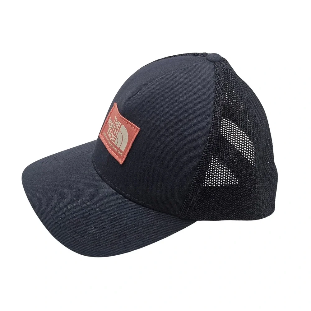 The North Face Trucker Hat OS‎ Navy Blue Gorpcore Outdoor Snapback Cap Casual